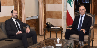 الخير عرض مع وزير الداخلية النزوح السوري إلى الشمال وتداعيات التفلت الأمني