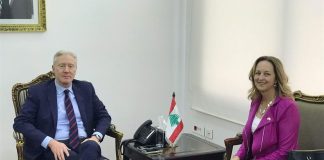 لقاء جمع رجي والسفيرة الأميركية… هذا ما بحثاه