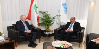 سلسلة لقاءات لوزير المالية: لتضافر الجهود الدولية للضغط على إسرائيل لوقف اعتداءاتها