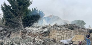 الغارة الإسرائيلية على كفرتبنيت استهدفت منزلا ومعلومات أولية عن سقوط اصابات