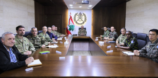 قائد الجيش استقبل وفدا من لجنة الأركان التابعة لمجلس الأمن