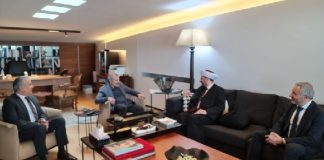 ممثل المفتي دريان سلم باسيل دعوة للإفطار الرمضاني في دار الفتوى