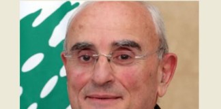 وصول وزير الدفاع اللبناني الى السعودية