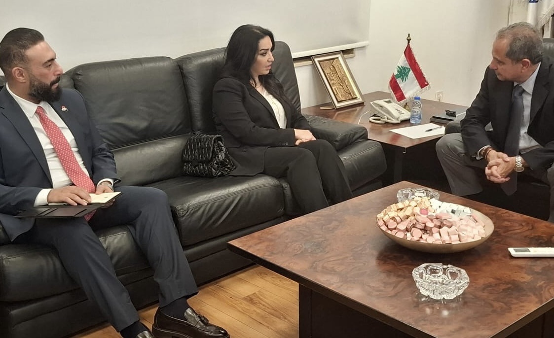 *الّصدي يلتقي القائم بالاعمال العراقية ويتابع أوضاع بيروت وقطاعي الغاز والمحروقات*