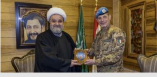 *قائد القطاع الغربي ل”اليونيفيل ” زار المفتي عبد الله :تأكيد ضمان أمن واستقرار الجنوب ودعم الجيش*