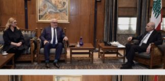 *بري استقبل وفداَ من جامعة القديس يوسف ومستشفى أوتيل ديو وسفير تشيكيا مودعا*