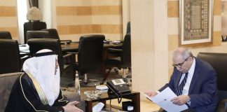 *الرئيس سلام تسلم دعوة من نائب مجلس الوزراء الاماراتي الشيخ محمد بن راشد ال مكتوم للمشاركة في قمة الاعلام العربي في دبي*