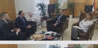 *وزير الاشغال بحث مع وفد “البنك الأوروبي ” في تطوير مشاريع إنمائية*