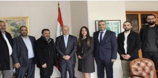 *وزير الدولة لشؤون التنمية الادارية فادي مكي استقبل وفد “المعلوماتية والتكنولوجيا برئاسة النقيب جورج خويري*