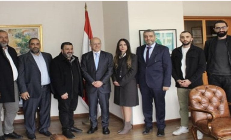 *وزير الدولة لشؤون التنمية الادارية فادي مكي استقبل وفد “المعلوماتية والتكنولوجيا برئاسة النقيب جورج خويري*