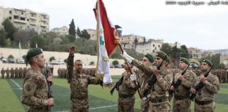 *بالصور ؛ حفل تقديم مجندين ممدّدة خدماتهم إلى العلم*