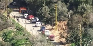 * بالصورة ؛غارة’ إسرائيلية’ تستهدف سيارة..إليكم المعلومات الأولية*