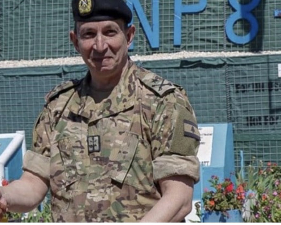 *وصول قائد الجيش رودولف هيكل الى السراي الحكومي*