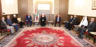 وفد من إقليم بعبدا الكتائبي في دار طائفة الموحدين الدروز وأبي المنى يثني على مواقف رئيس الكتائب