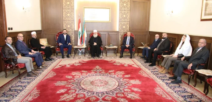 وفد-كتائبي-الموحدون-الدروز