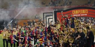 برشلونة بطل كأس إسبانيا