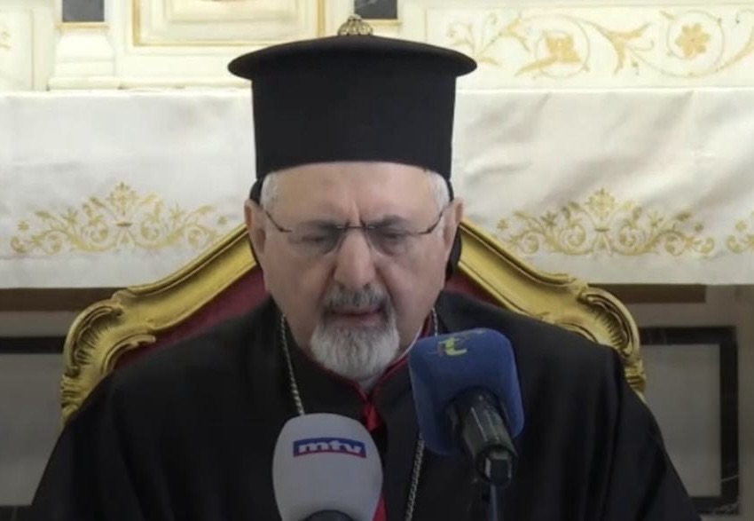 *بطريرك السريان الكاثوليك مار اغناطيوس يوسف الثالث يونان في سبت النور*