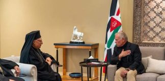 العبسي يبحث في الاردن مع الملك عبدالله الثاني الوجود المسيحيّ في المنطقة