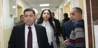 محافظ جبل لبنان القاضي محمد المكاوي يتفقد سير العمل في سرايا جونية