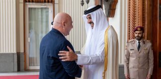 عون عاد إلى بيروت مختتما زيارته للدوحة… وأمير قطر أكد حرص بلاده على الوقوف مع لبنان