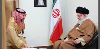 وزير الدفاع السعودي يسلم رسالة من الملك سلمان إلى خامنئي