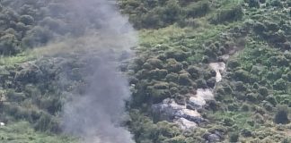 معلومات عن غارة من ميسرة على طريق وادي الحجير