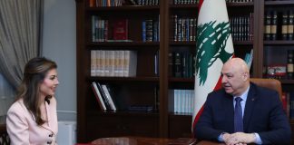 الاجتماع بين عون وأورتاغوس في قصر بعبدا لا يزال مستمراً منذ ساعة