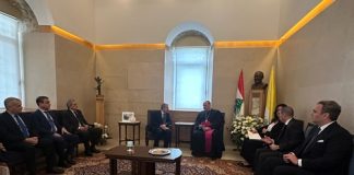 باسيل يقدّم التعازي بالبابا فرنسيس