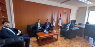 رسامني استقبل الصايغ ووفدا من بلدية برج حمود