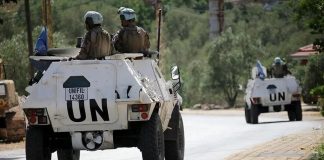 كانديس آرديل : اعتراض دورية لجنود حفظ سلام في طيردبا .