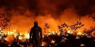 اخماد حريق دير القمر