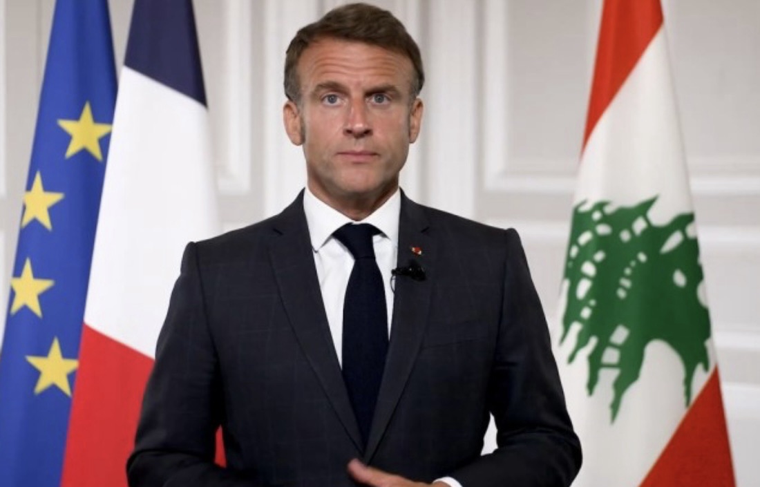 *ماكرون: متمسك بسيادة واستقرار لبنان*