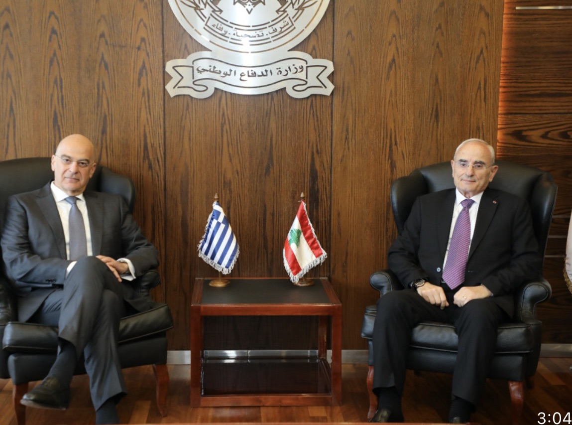 *وزير الدفاع بحث مع نظيره اليوناني في قضايا ذات اهتمام مشترك: التصدي للتحديات التي نواجهها معاً والسعي لحلها بروح من التعاون*