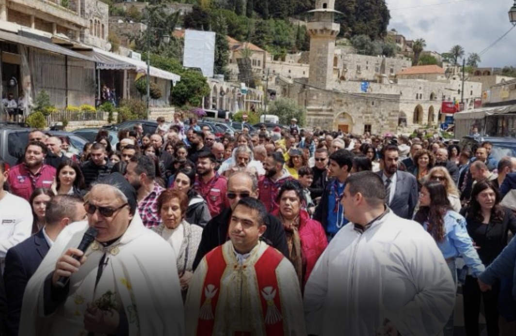 *مسيحيو الشوف احتفلوا بالشعانين*