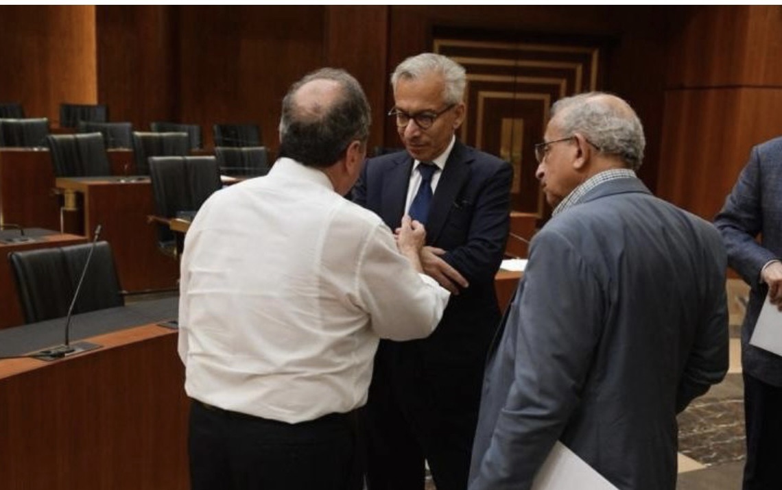 *البساط شارك في مشاورات اللجان النيابية المشتركة*