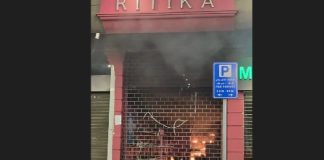 قضية أسماء الأحذية النسائية تابع… إحراق أحد فروع المحل في طرابلس