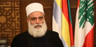 شيخ العقل يطمئن هاتفياً على صحة الراعي