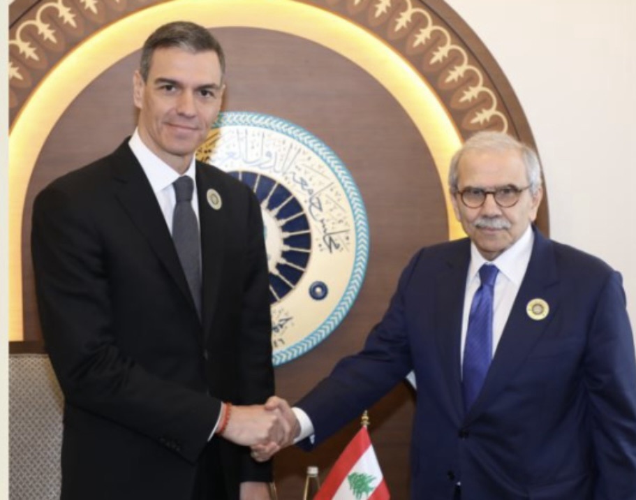 *سلام يلتقي رئيس الحكومة الإسباني في بغداد: دعوة لوقف العدوان على غزة*