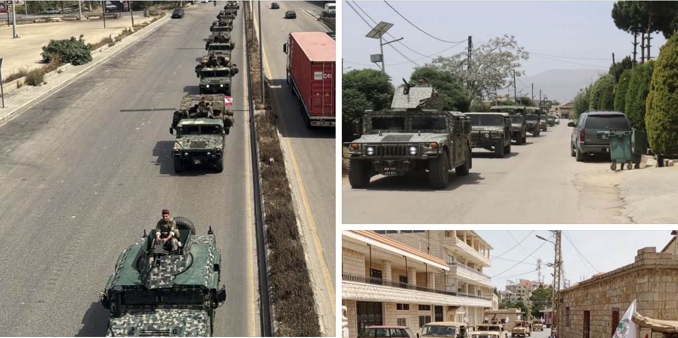 *بالصور: المباشرة بتنفيذ التدابير الأمنية الاستثنائية المتخذة لحفظ أمن الانتخابات البلدية والاختيارية ضمن نطاق محافظات بيروت والبقاع وبعلبك – الهرمل