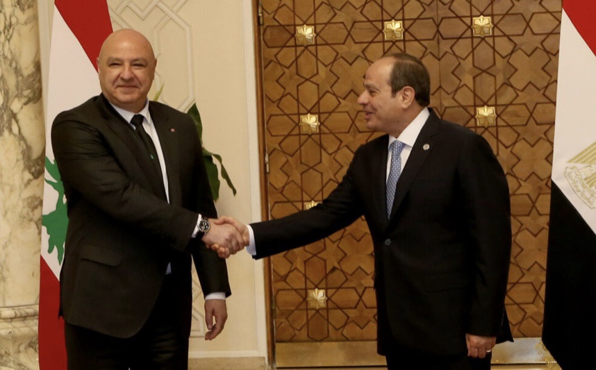 *السيسي يستقبل الرئيس اللبناني جوزاف عون في قصر الاتحادية لبحث تعزيز العلاقات الثنائية والاستقرار الإقليمي*