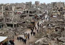 الإسعاف والطوارئ: 4 شهداء ومصابون في قصف إسرائيلي على منشأة تجارية في حي الزيتون بمدينة غزة