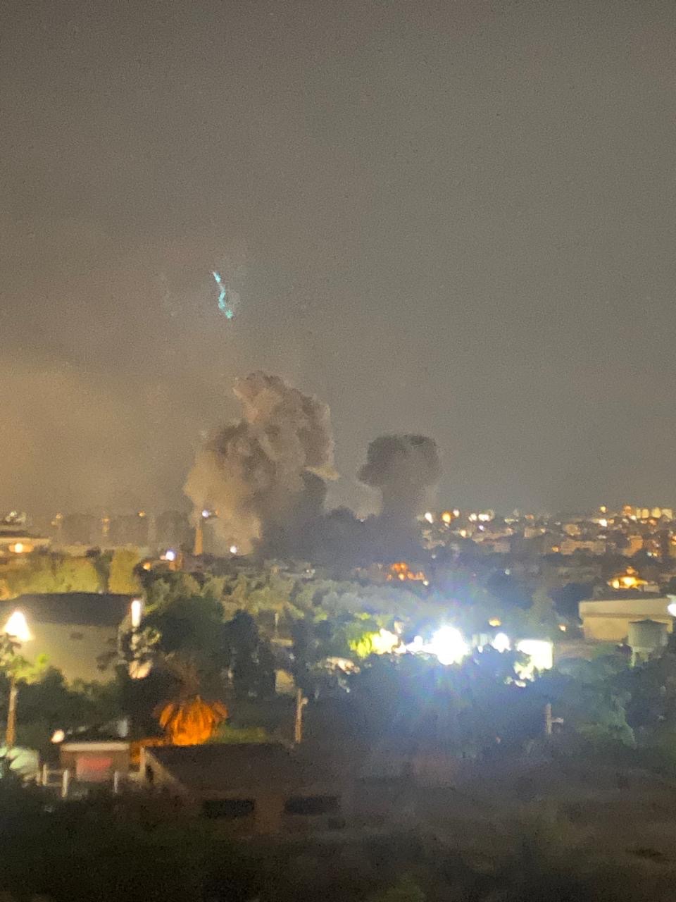 بالصورة – الحزام الناري الذي استهدف الضاحية الجنوبية