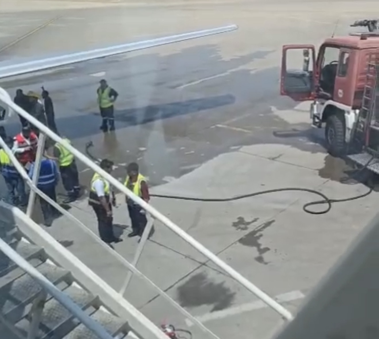 *بعد الحريق في طائرة متجهة من بغداد إلى بيروت… طمأنة رسمية: الركاب بخير وتمّ نقلهم بطائرة أخرى