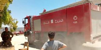 مسيرة “إسرائيلية” ألقت قنبلة حارقة باتجاه أحد الاحراج في بلدة شيحين في قضاء صور، وتوجهت سيارات الإطفاء والدفاع المدني إلى المكان المستهدف لإطفاء الحرائق التي تسببت بها الغارة