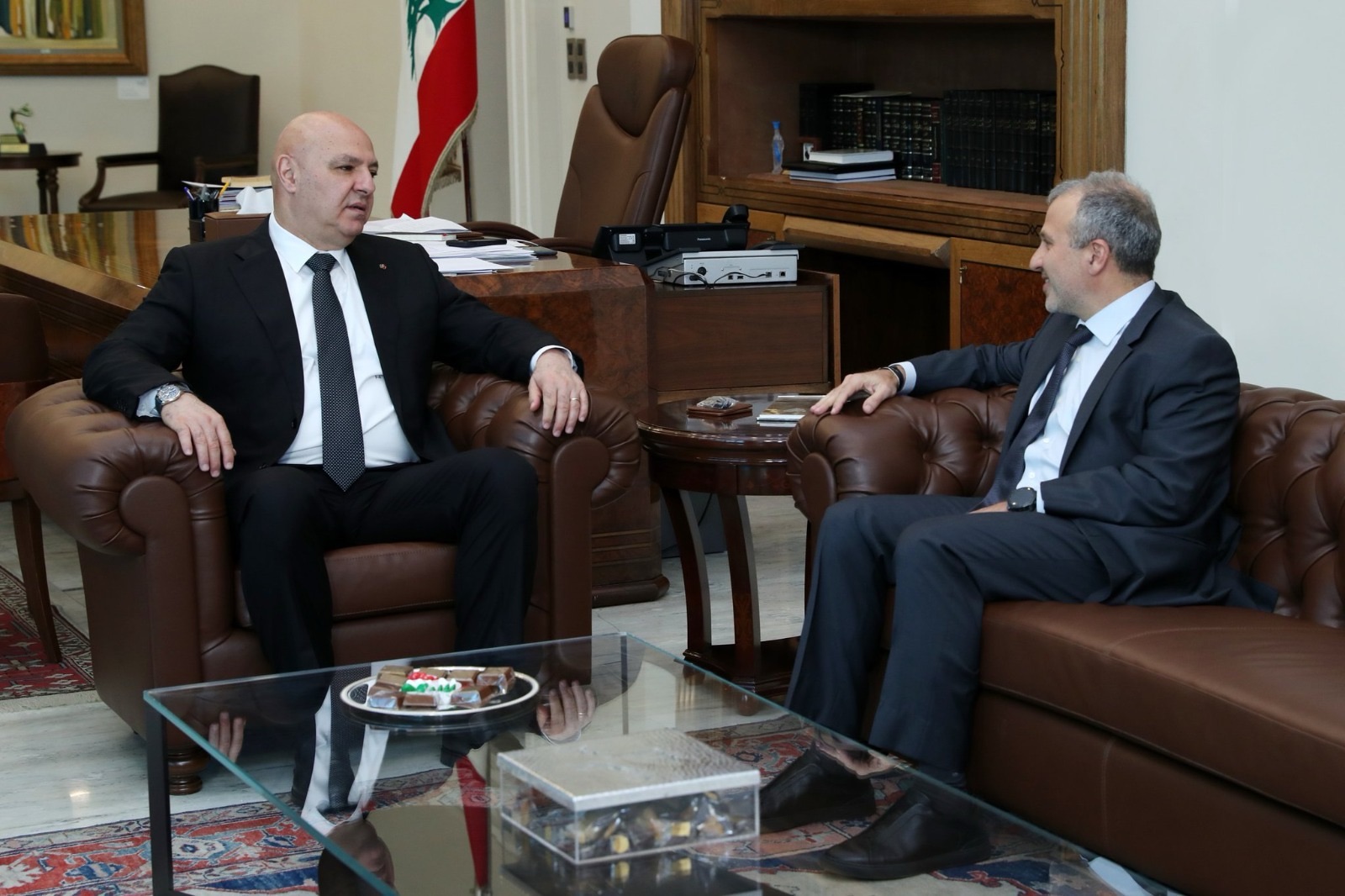 *باسيل من بعبدا: لا أحد مهزوم… ونريد انسحاب إسرائيل’ مقابل سحب السلاح*