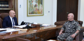 الرئيس عون عرض مع لاوندوس مهام أمن الدولة في مجال مكافحة الفساد