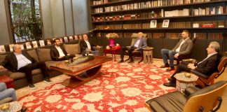 جنبلاط يعرض التطورات مع أرسلان