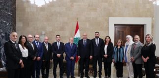 وفد الاتحاد العمالي من بعبدا: تعليق الاضراب في بادرة إيجابية لإعطاء فرصة لمعالجة المطالب