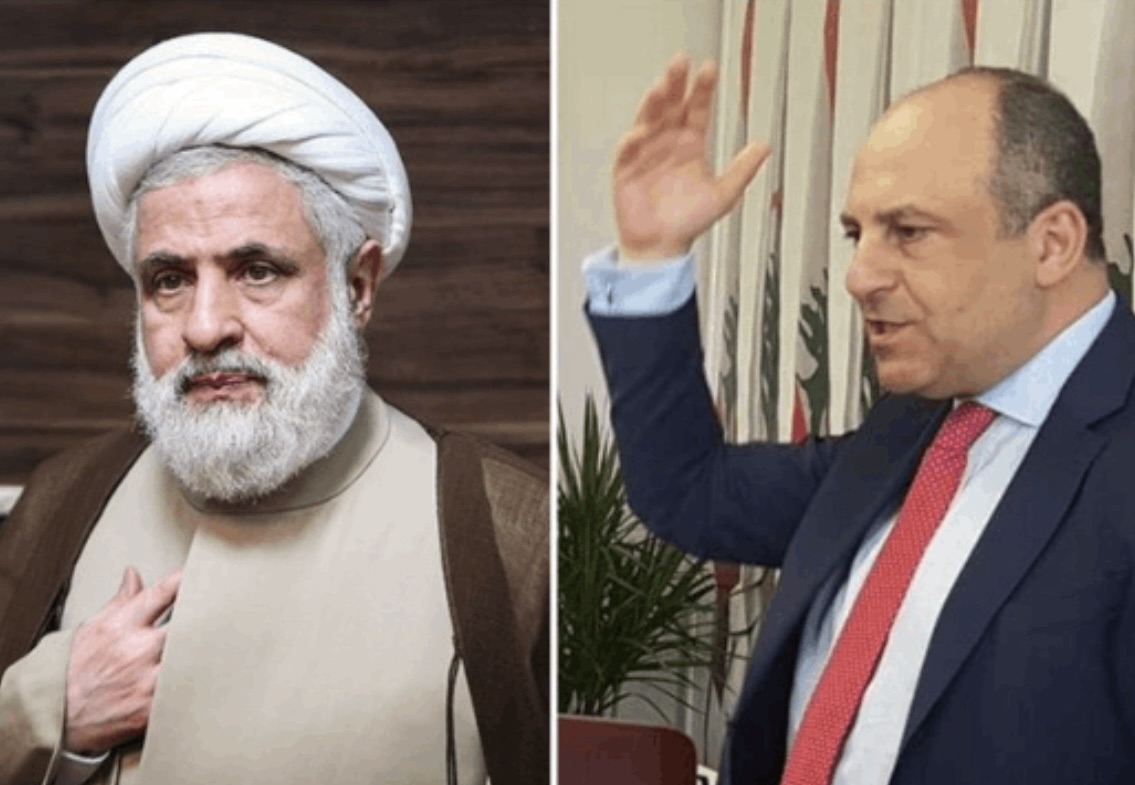 *بو عاصي لنعيم قاسم: “repeat after me… الحرب والسلم قرار الشعب عبر الدولة فقط*