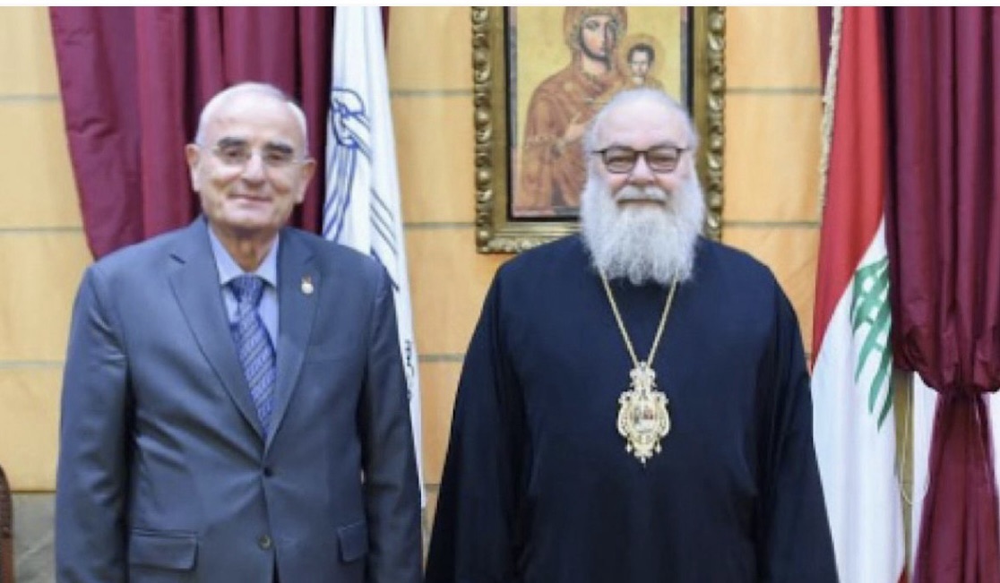 *البطريرك يوحنا العاشر استقبل الوزير منسى: للتكاتف بين المؤسسات في مواجهة التحديات*